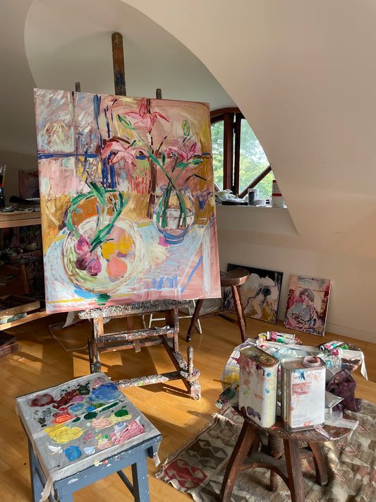 Privat undervisning i oliemaleri 4 timer v. Ramløse/Tisvilde