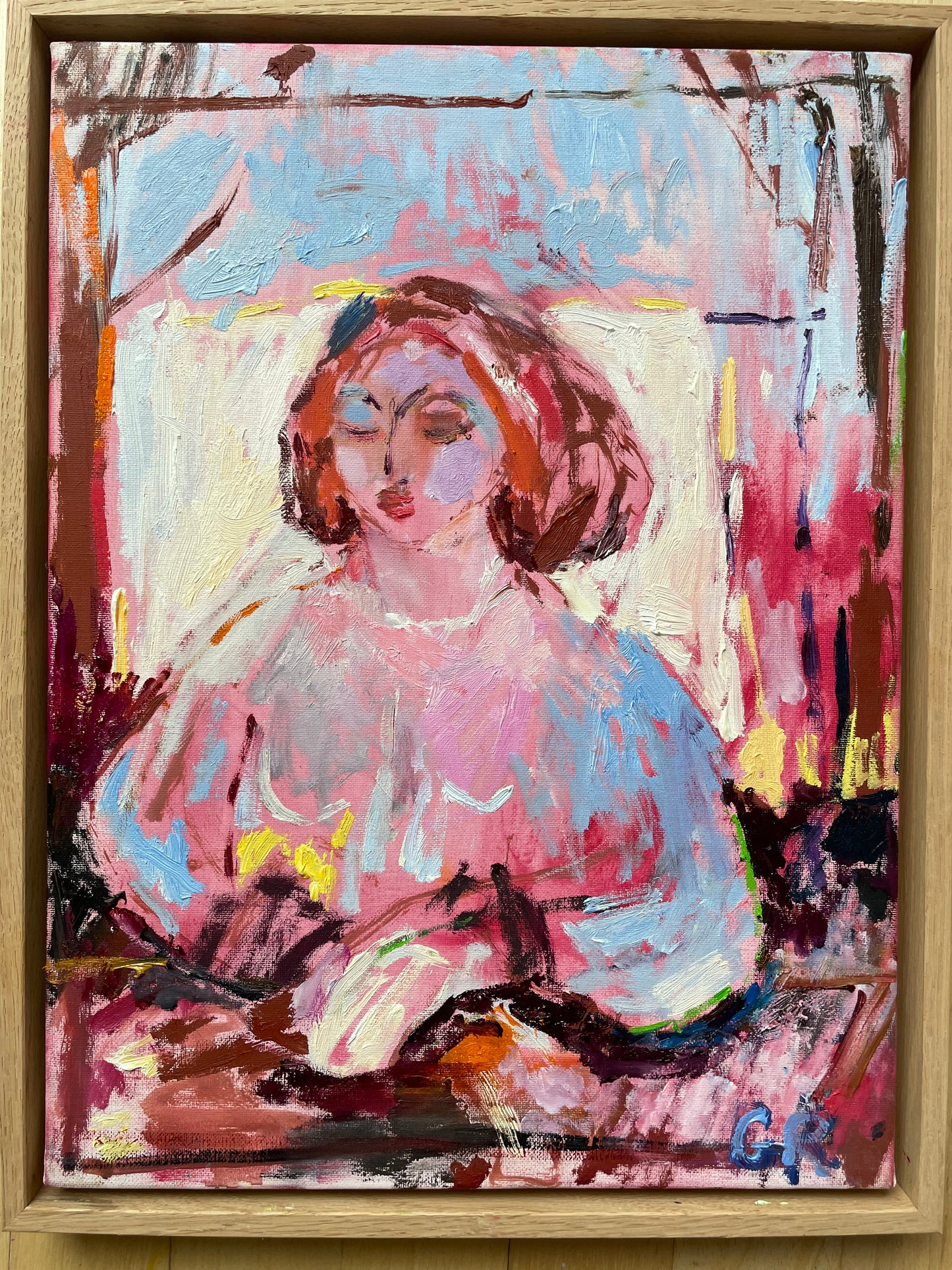 Portrait of a Lady 30 x 40 cm