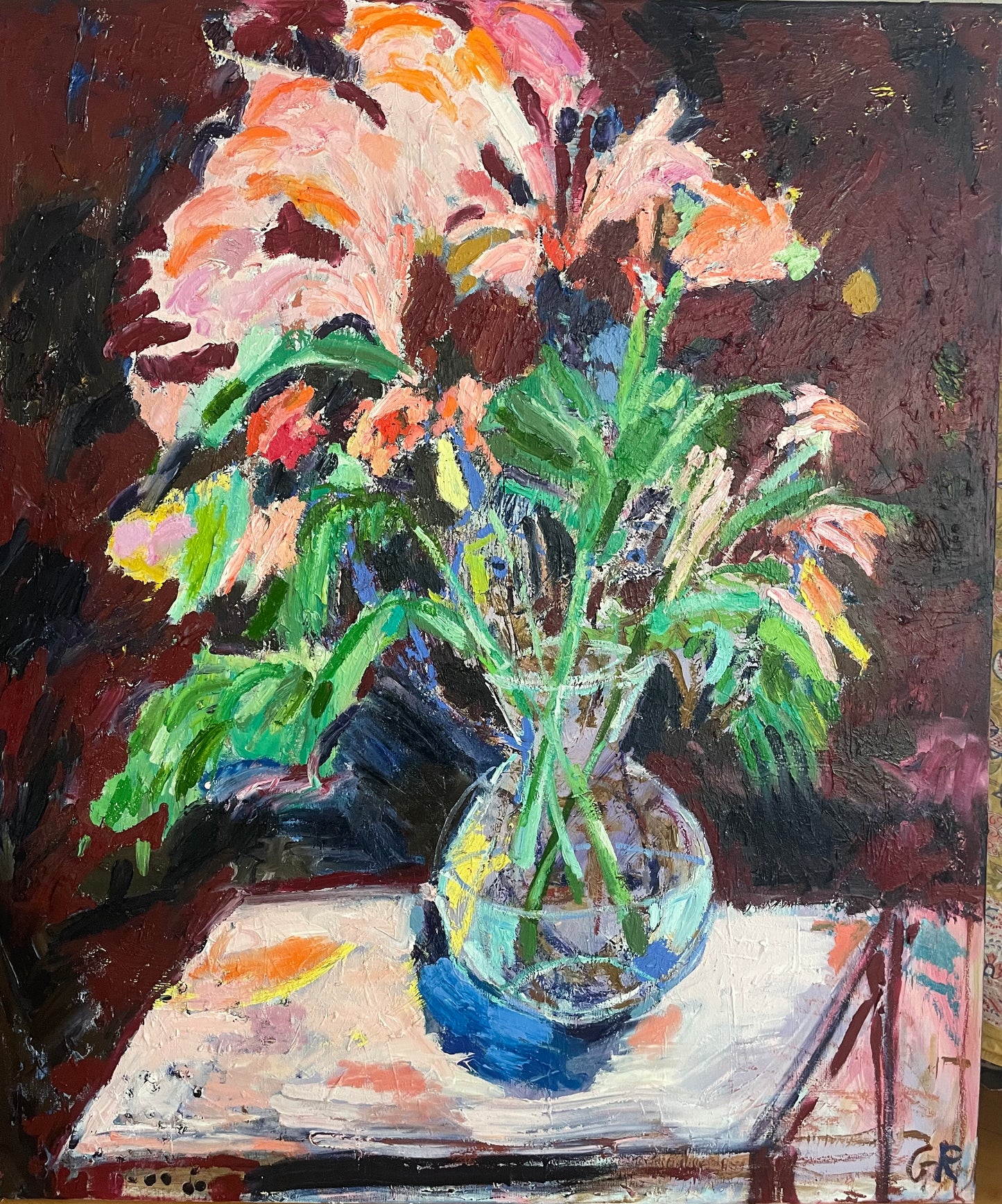 Darkness 120 x 100 cm