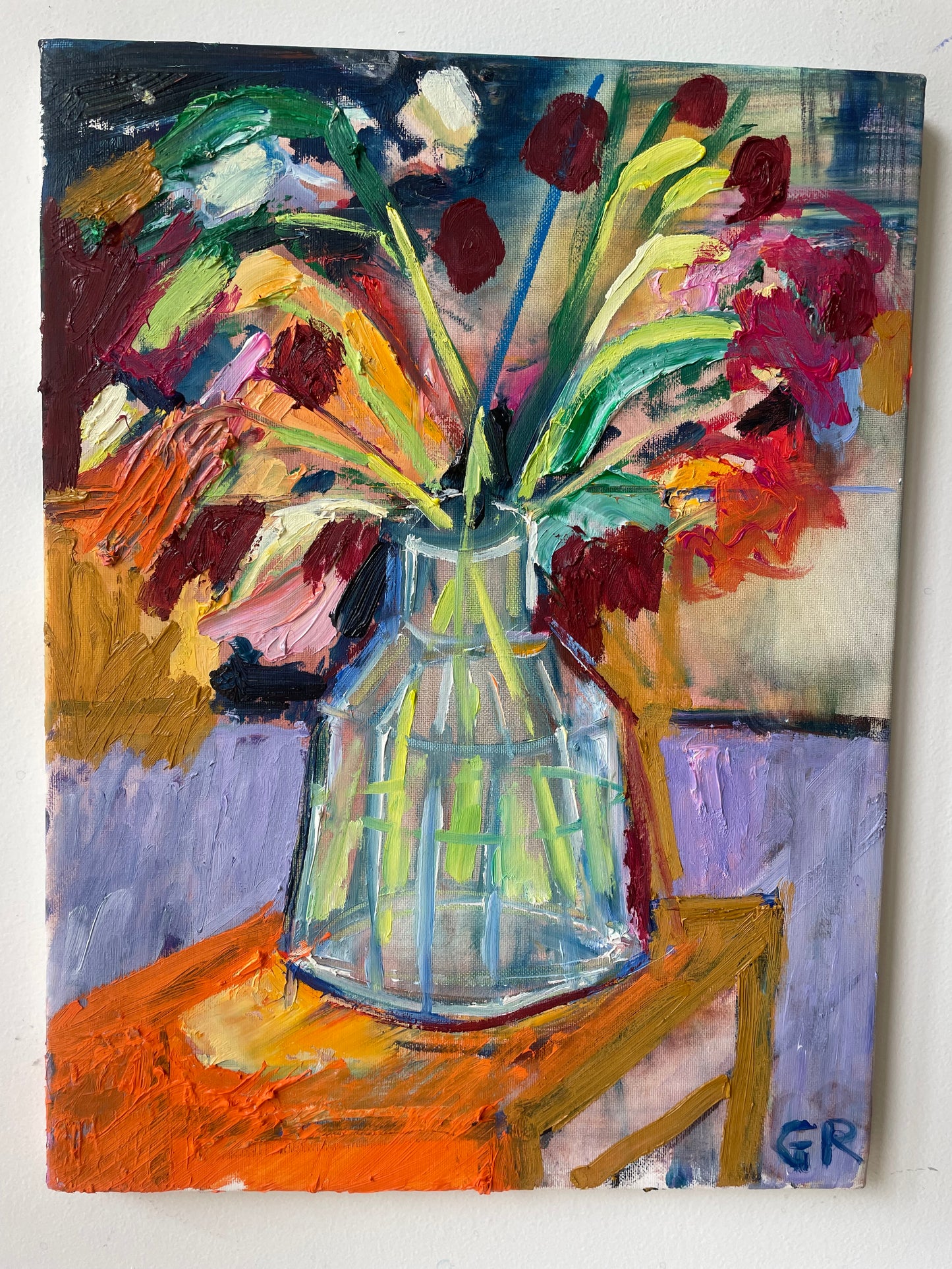 ORANGE TABLE 30 x 40 cm