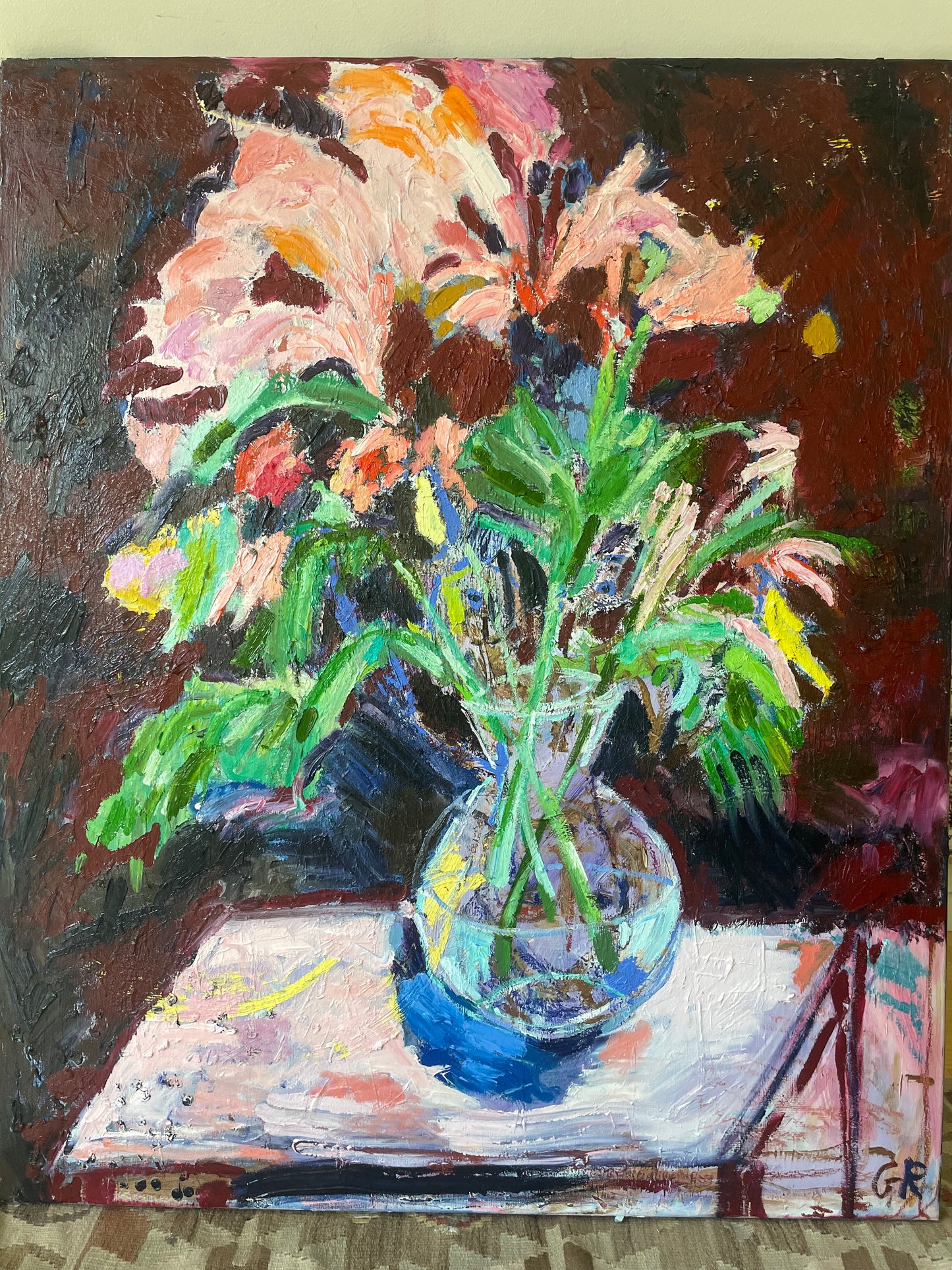 A Darkness, 120 x 100 cm, 2026