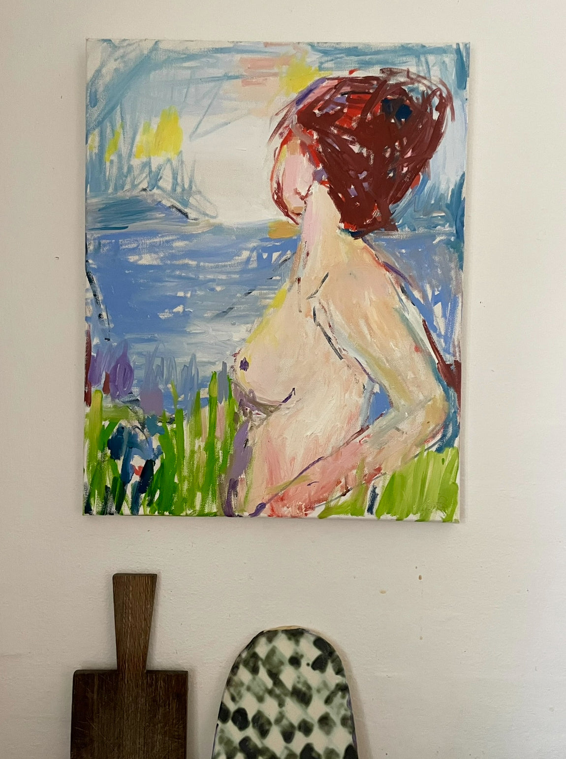 Endagskursus, individuelt, 4 timer i Abstract Floral Oil Painting