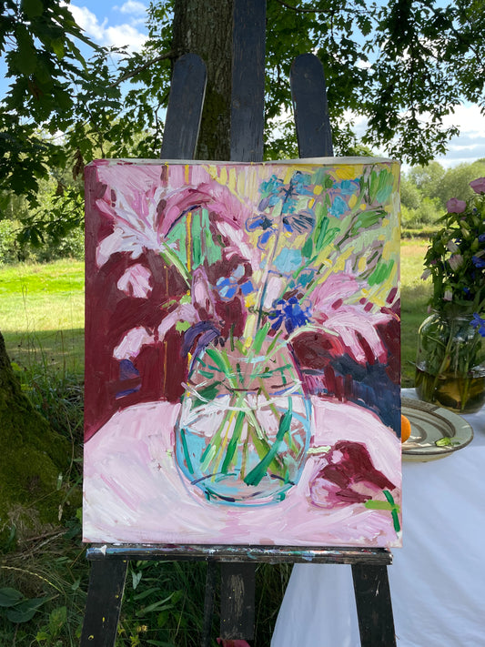 Privat undervisning i oliemaleri 4 timer v. Ramløse/Tisvilde