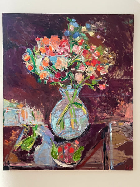 All Orchids 100 x 120 cm