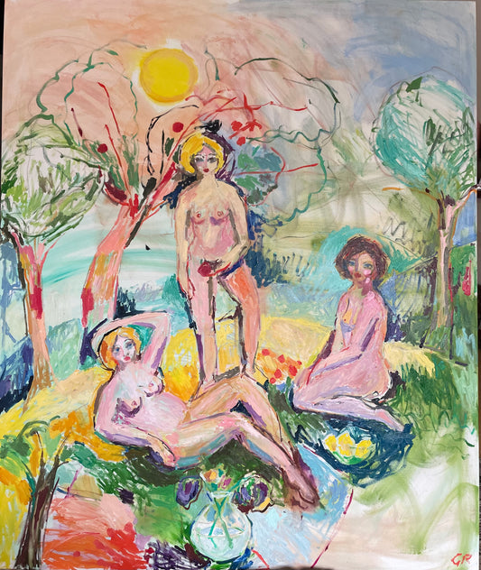 Amore Bathing nymphs