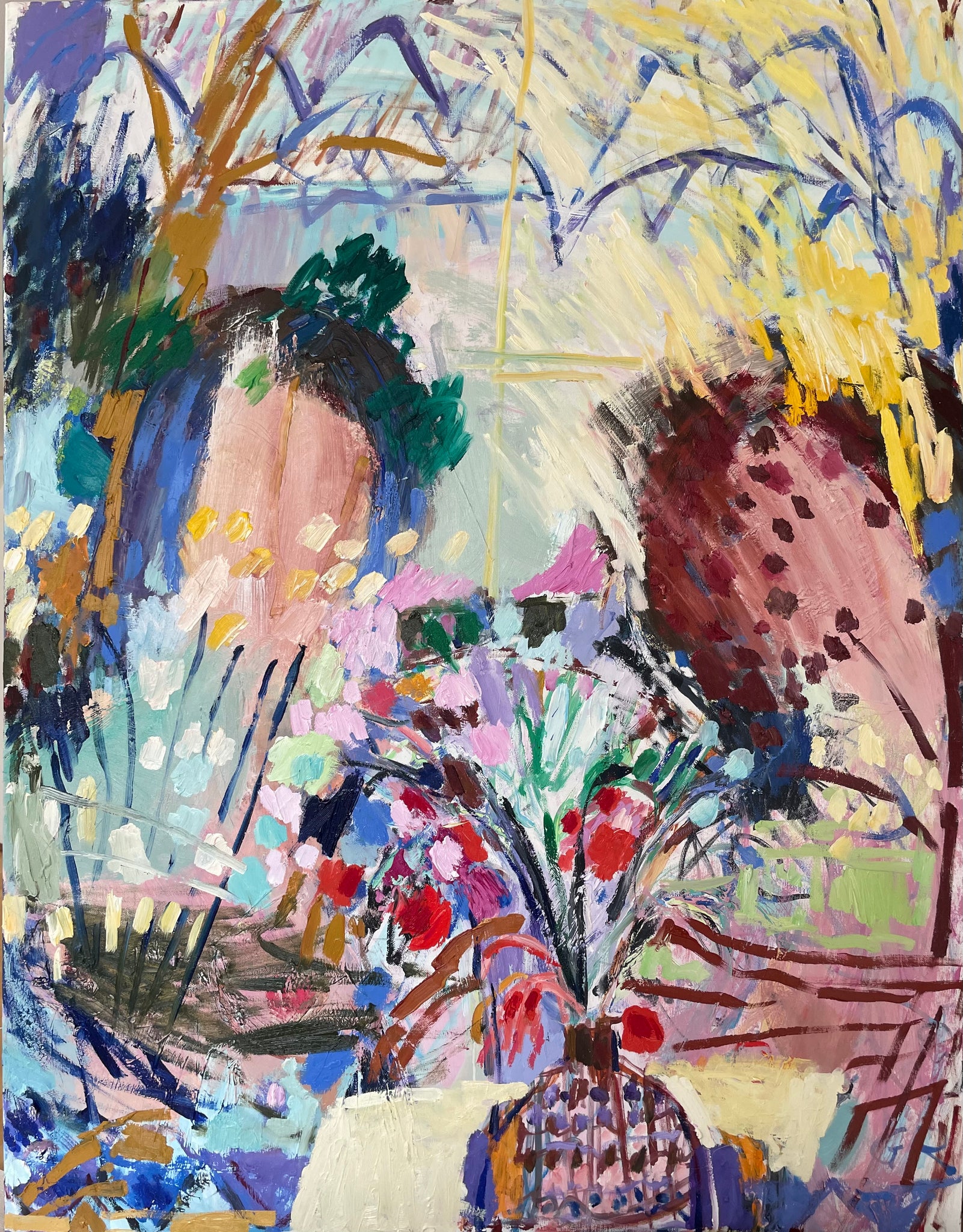 WRITING IN FLOWERS