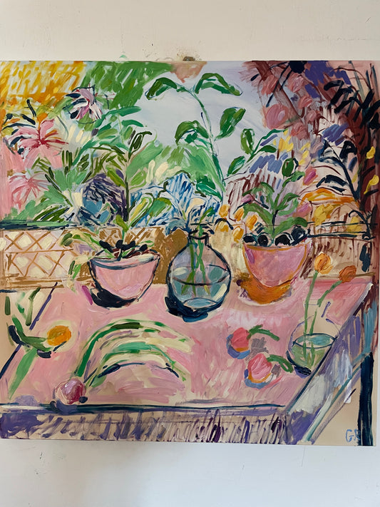 DANCE ME oil 80 cm x 80 cm