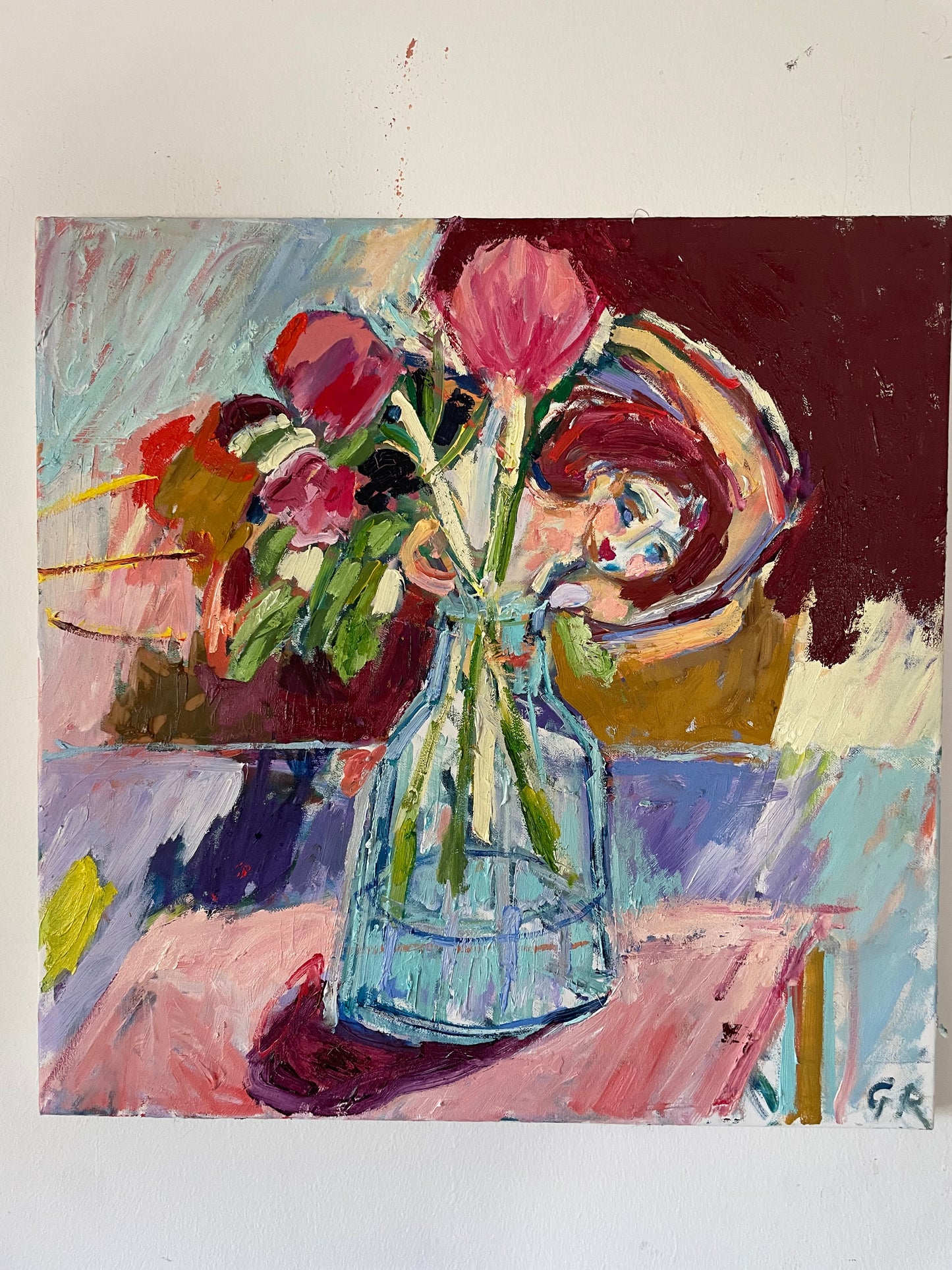 A Tulip 50 x 50 cm