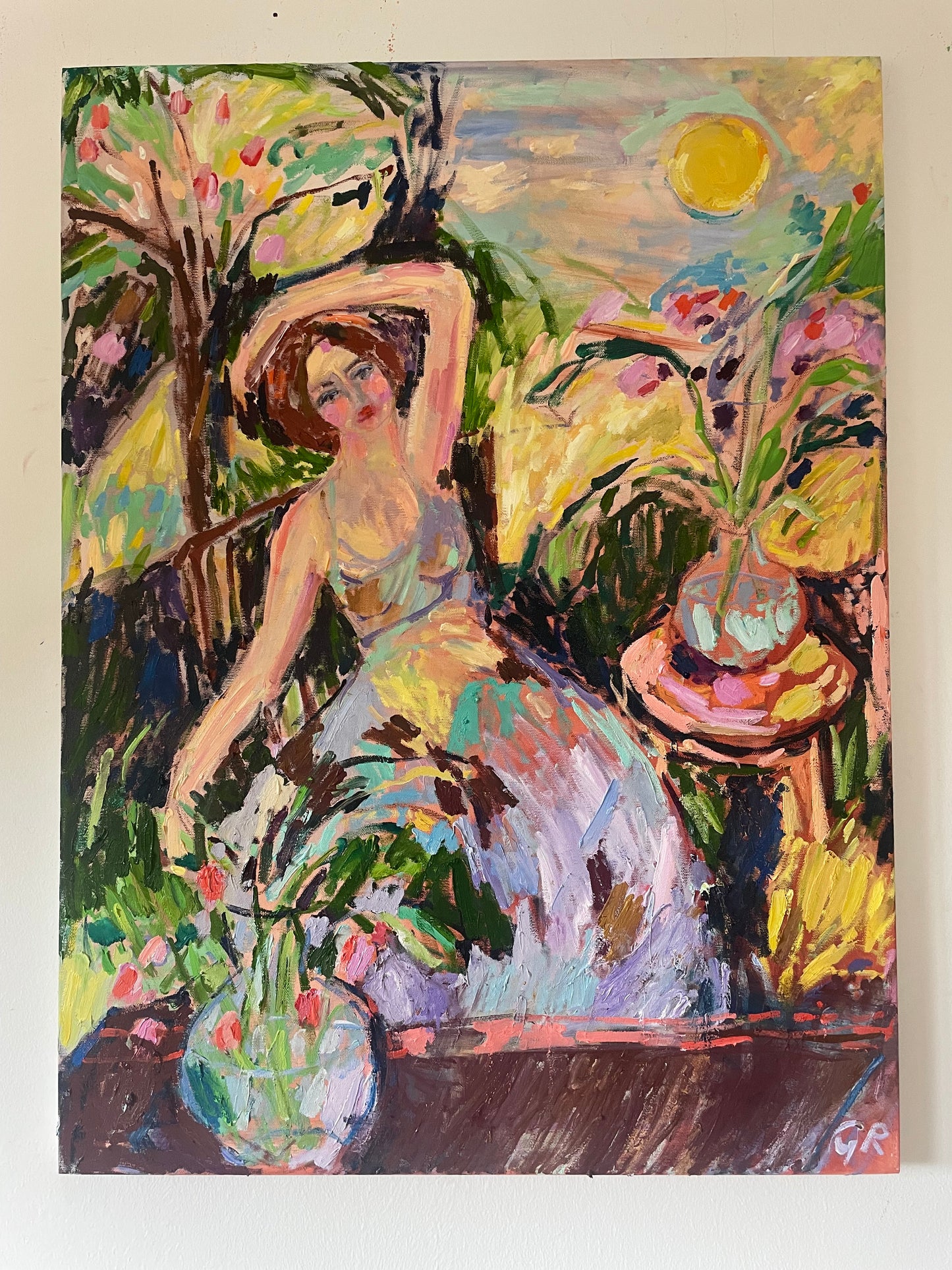 The French Garden 60 x 80 cm
