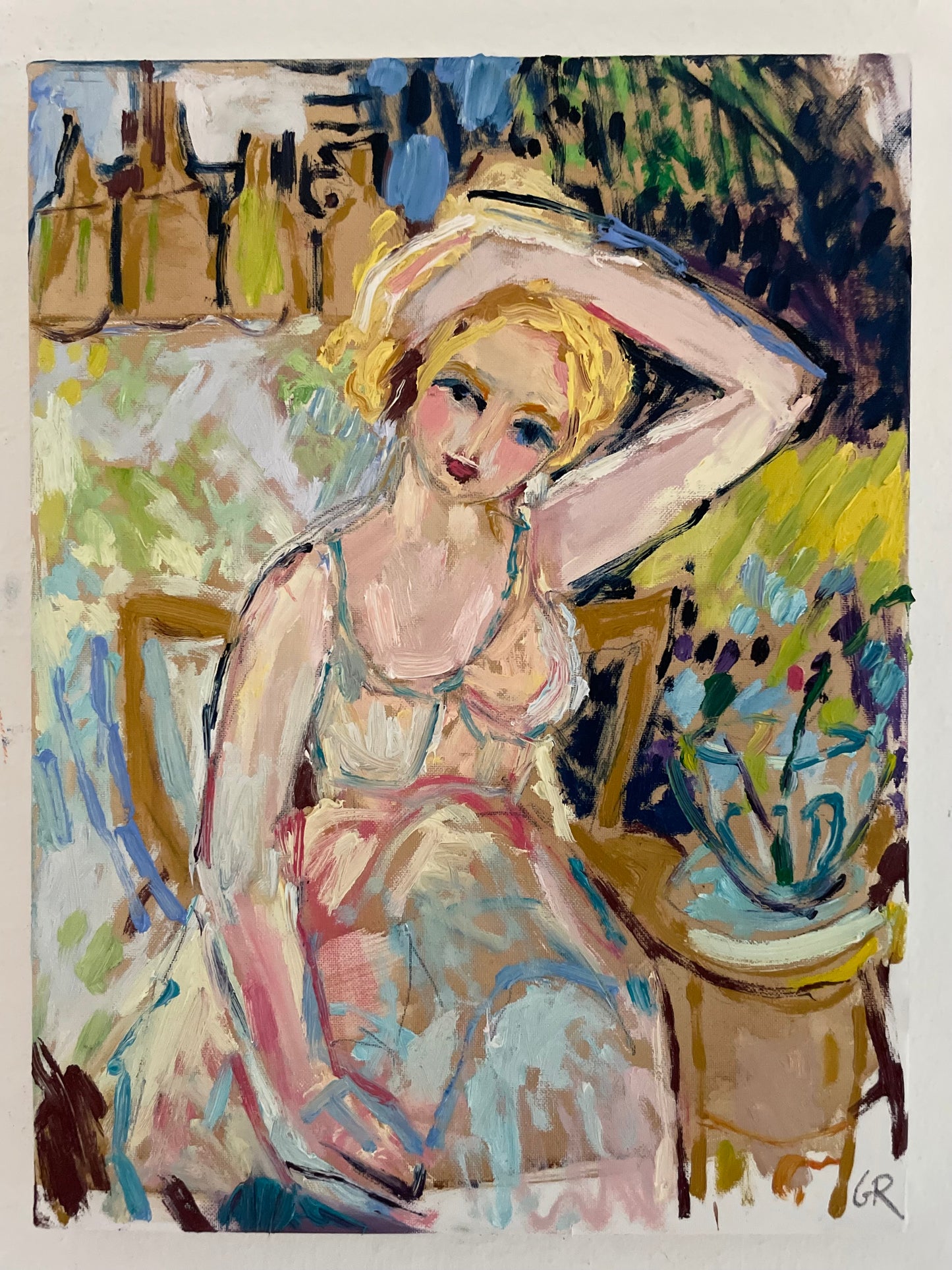 BALLET DANCER STRETCHING