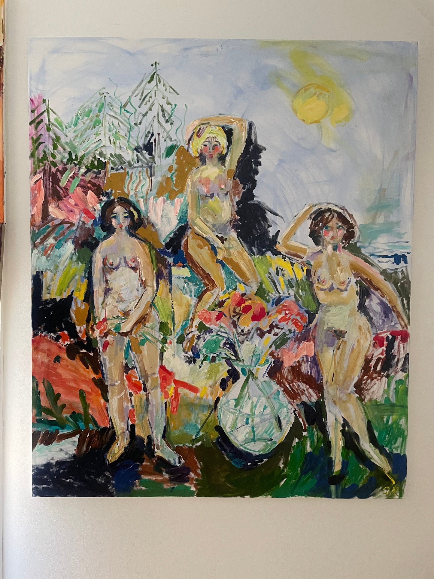 Three women