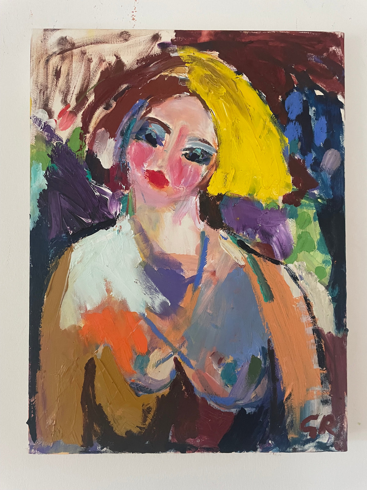 Vanessa as young 30 x 40 cm