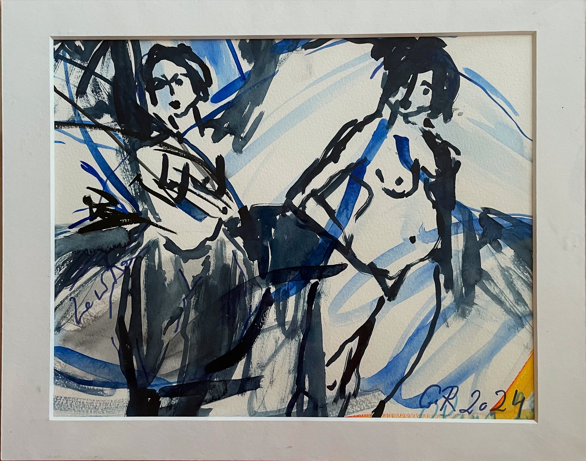 Women by the sea