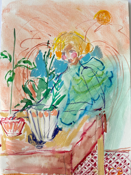 Angel at my table