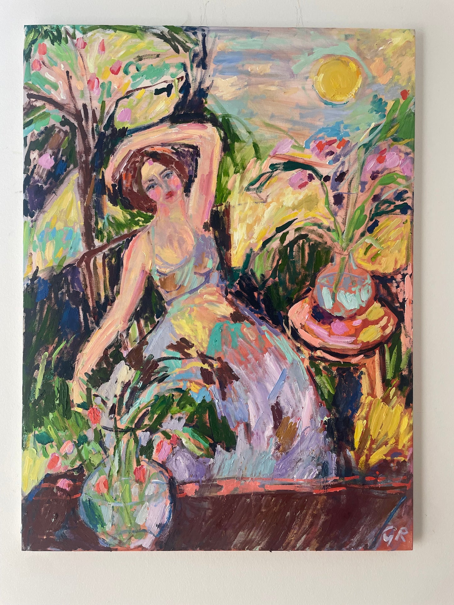 The French Garden 60 x 80 cm