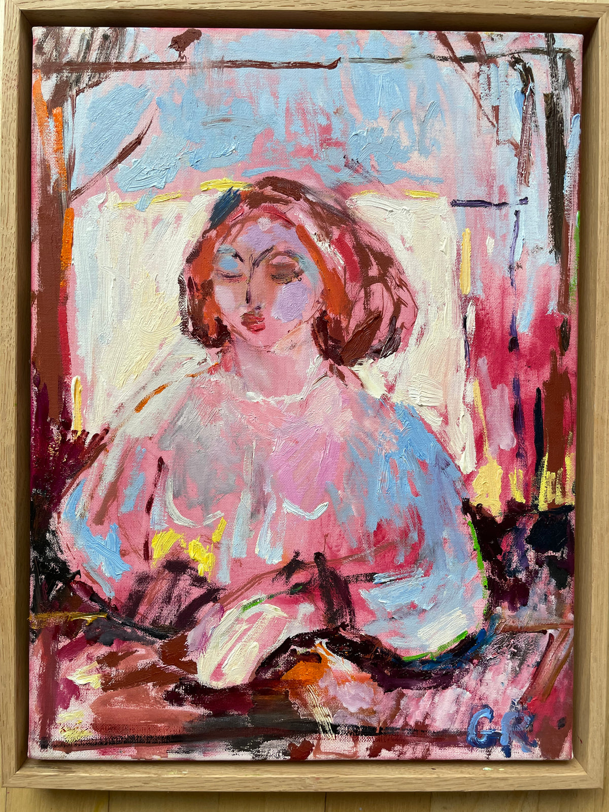 Portrait of a Lady 30 x 40 cm