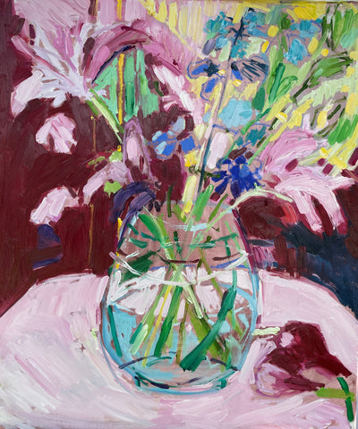 Lillies and Blue Bells