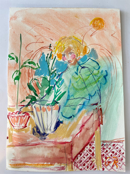 Angel at my table