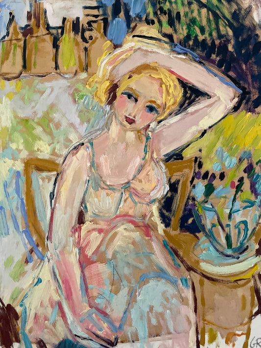 BALLET DANCER STRETCHING