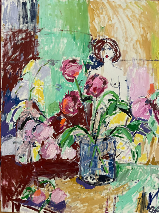 WOMAN and STILL LIFE