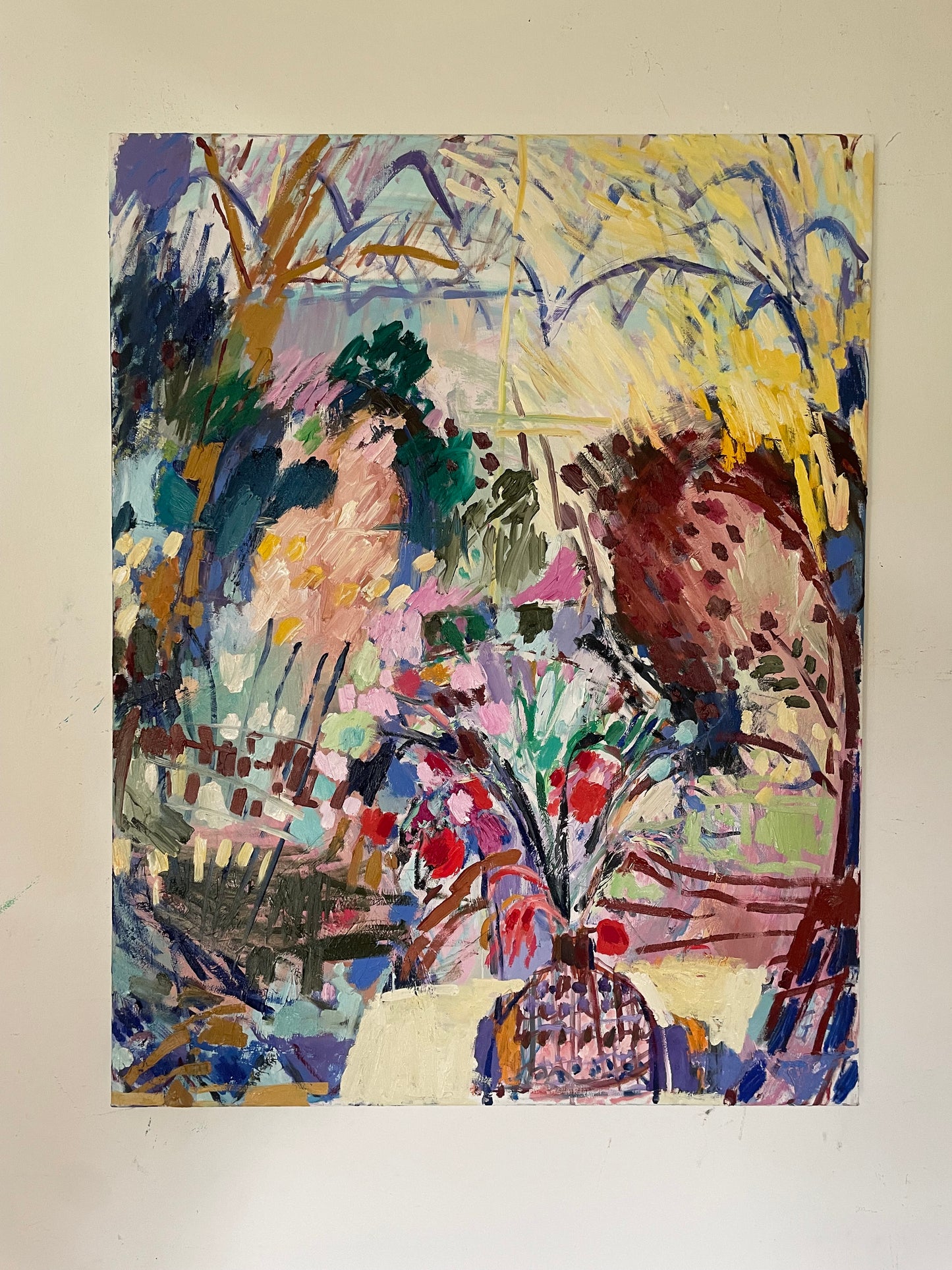WRITING IN FLOWERS