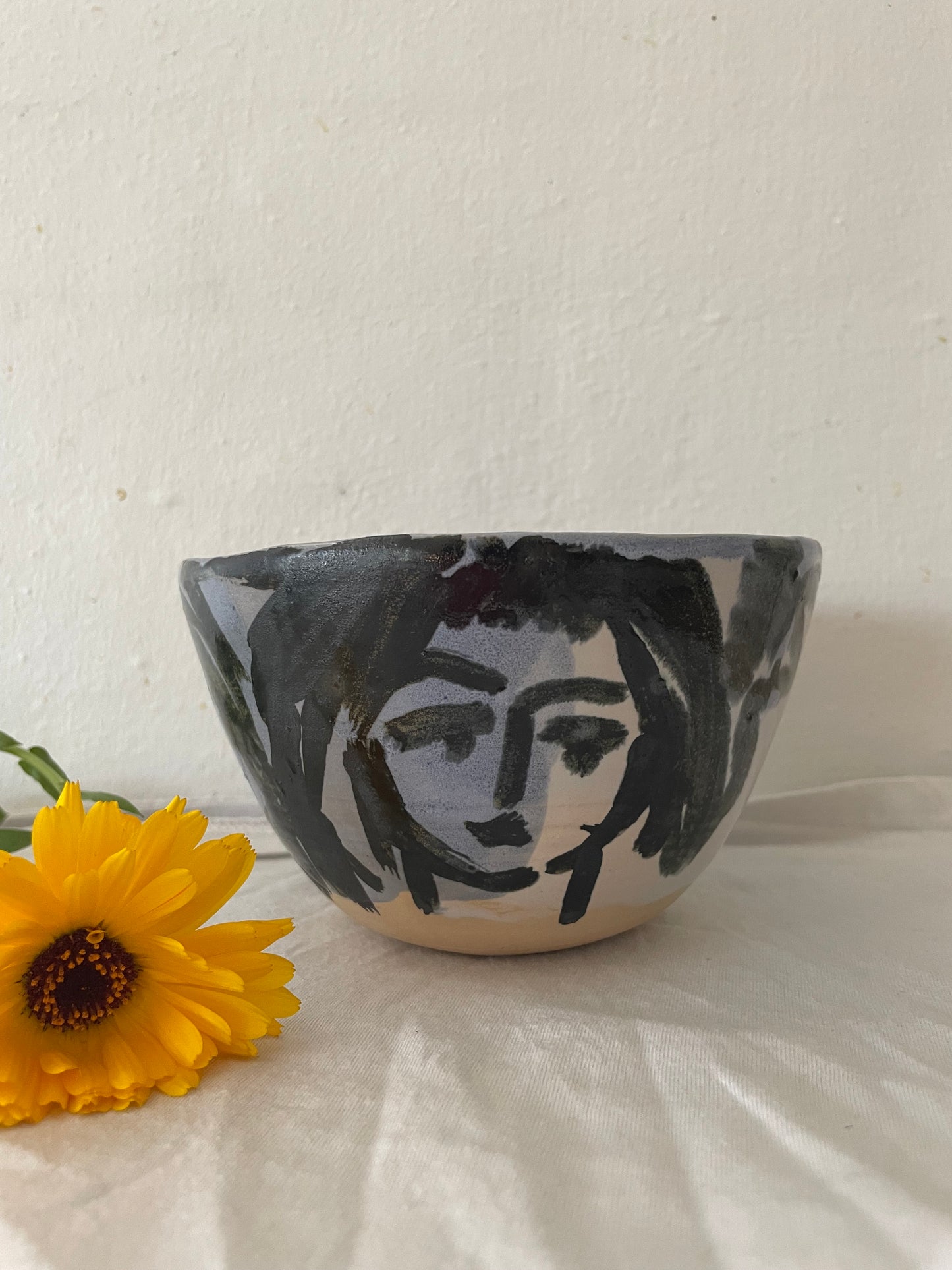 Blue Face Bowl