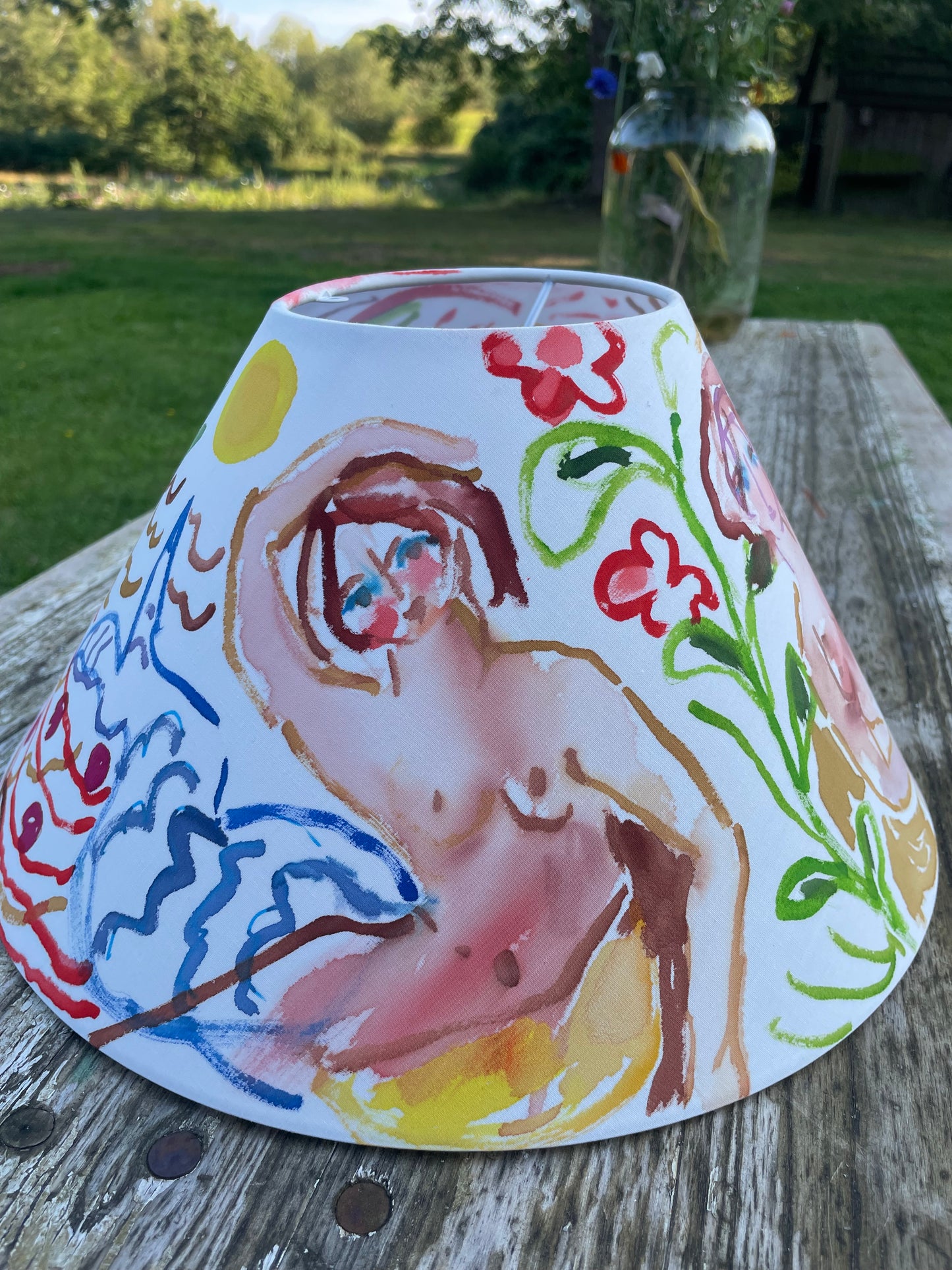 A Bloomsbury Lamp Shade