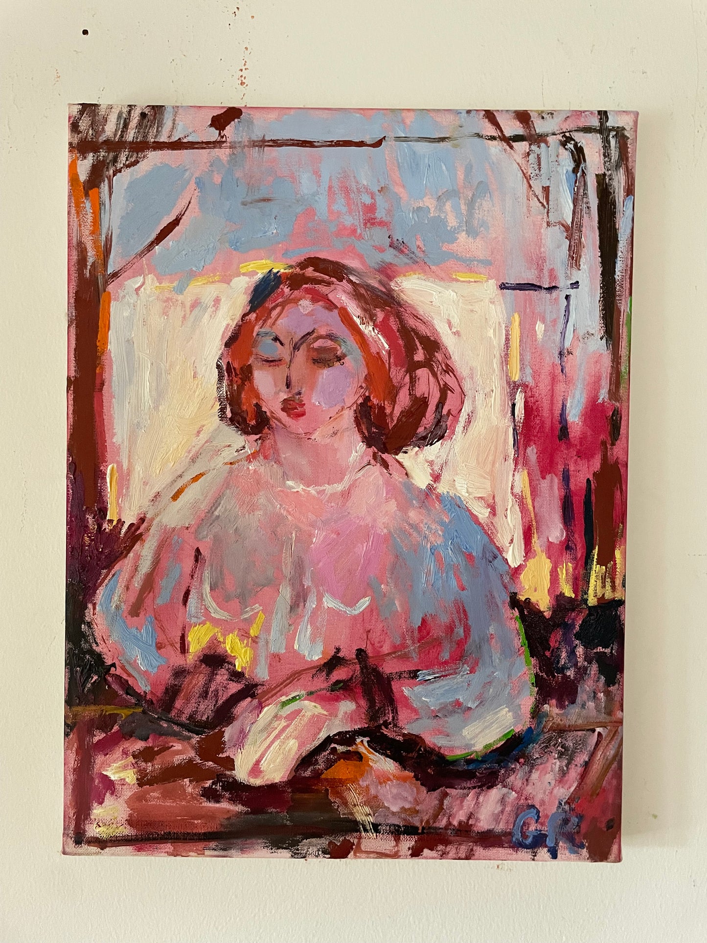 Portrait of a Lady 30 x 40 cm