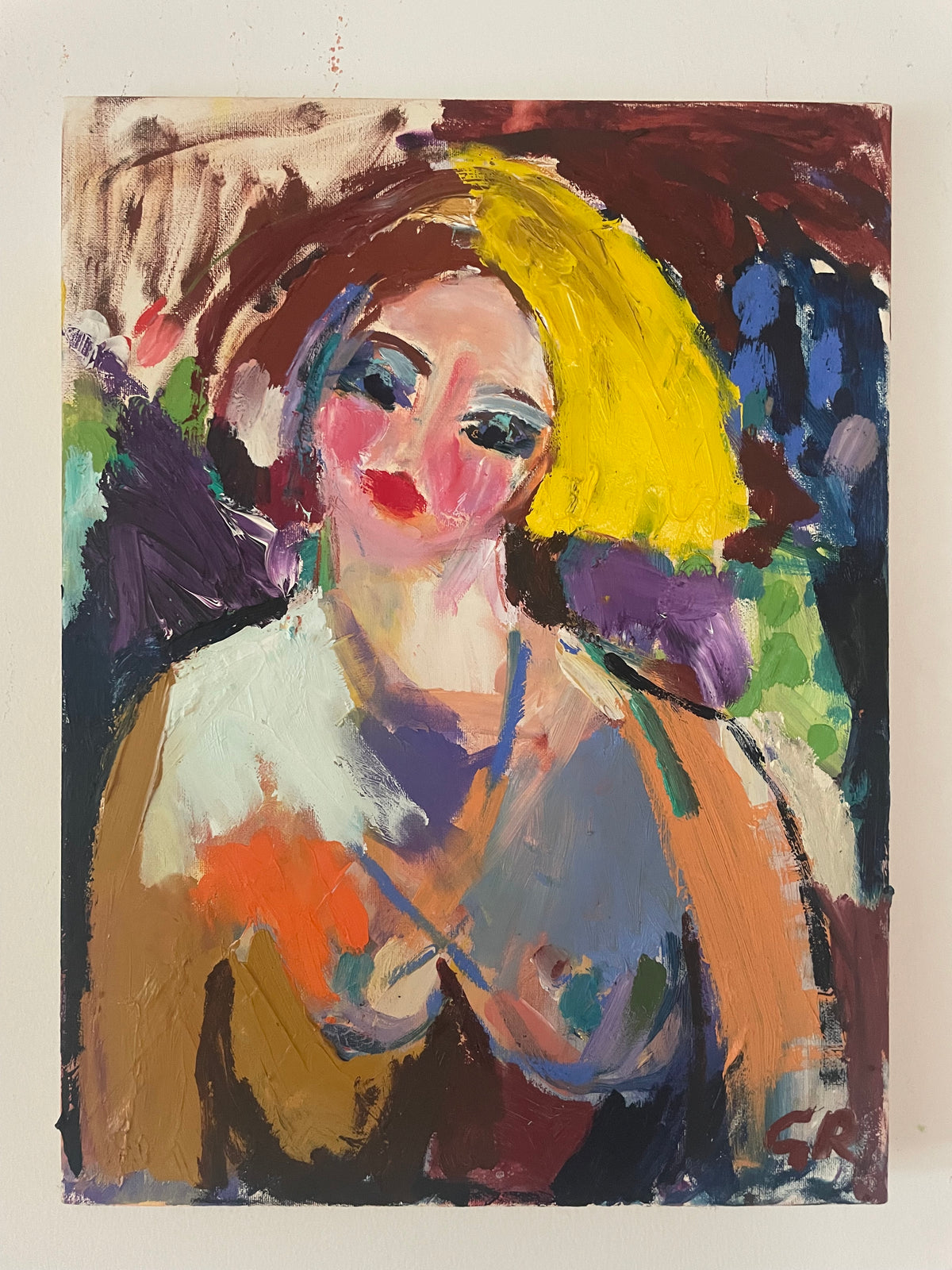 Vanessa as young 30 x 40 cm