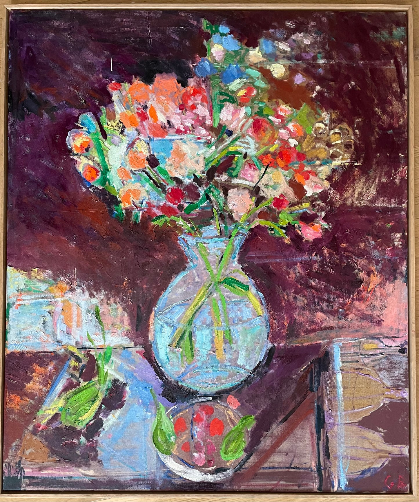 All orchids 100 x 120 cm