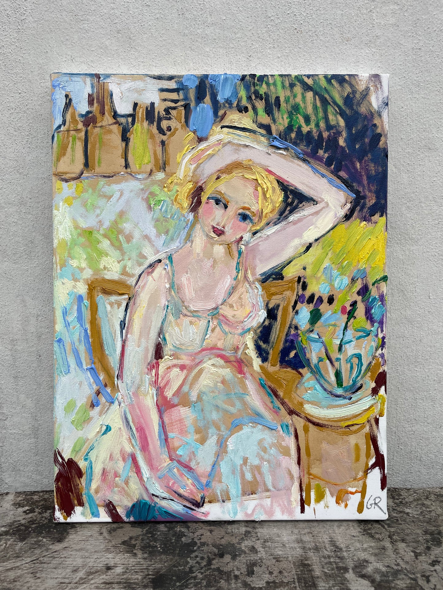 BALLET DANCER STRETCHING