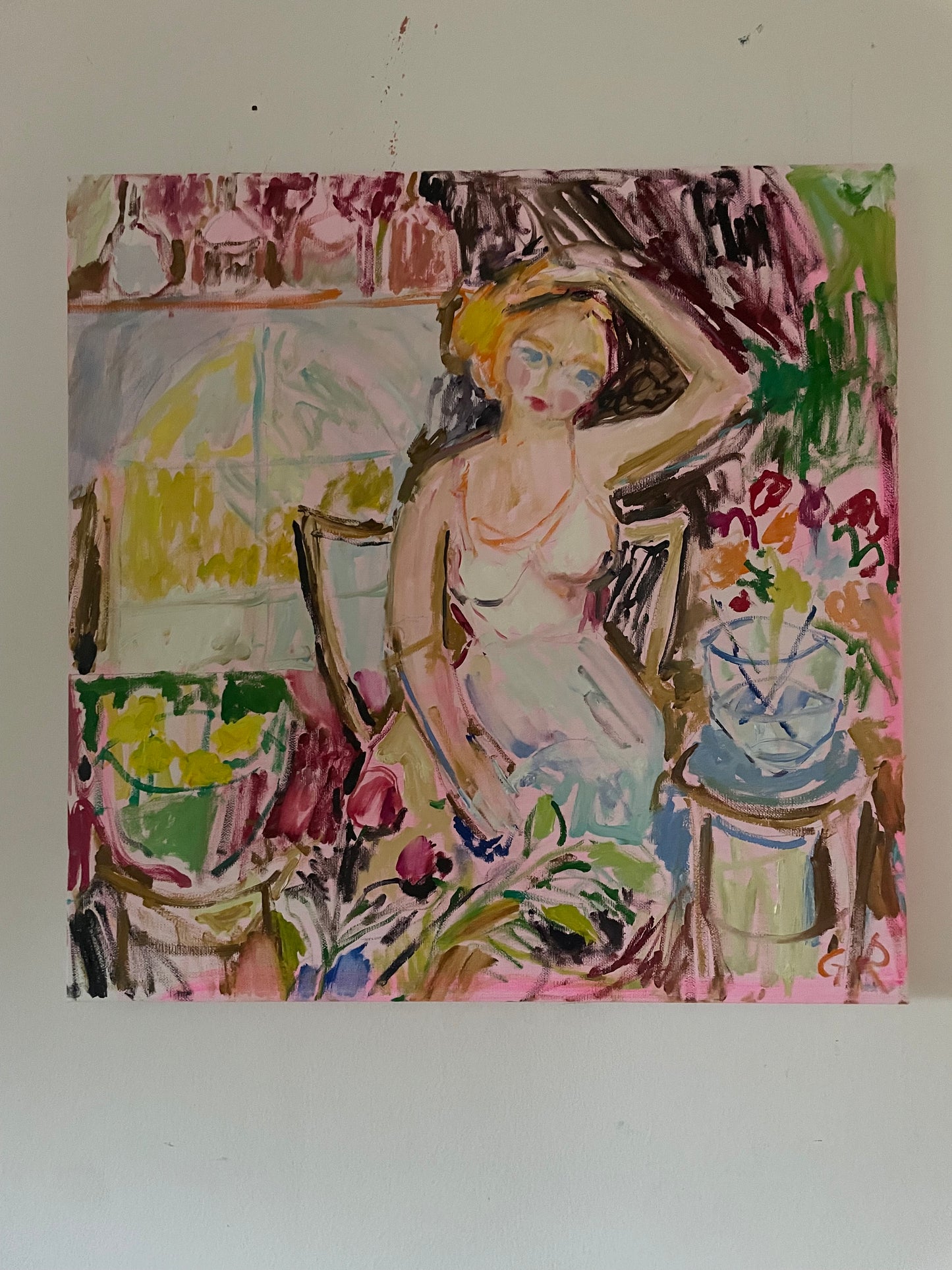 A Muse and Lover 50 x 50 cm