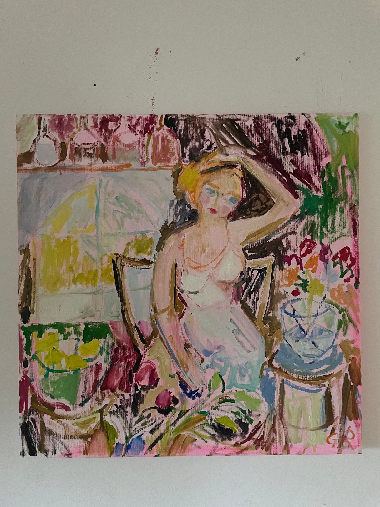 A Muse and Lover 50 x 50 cm