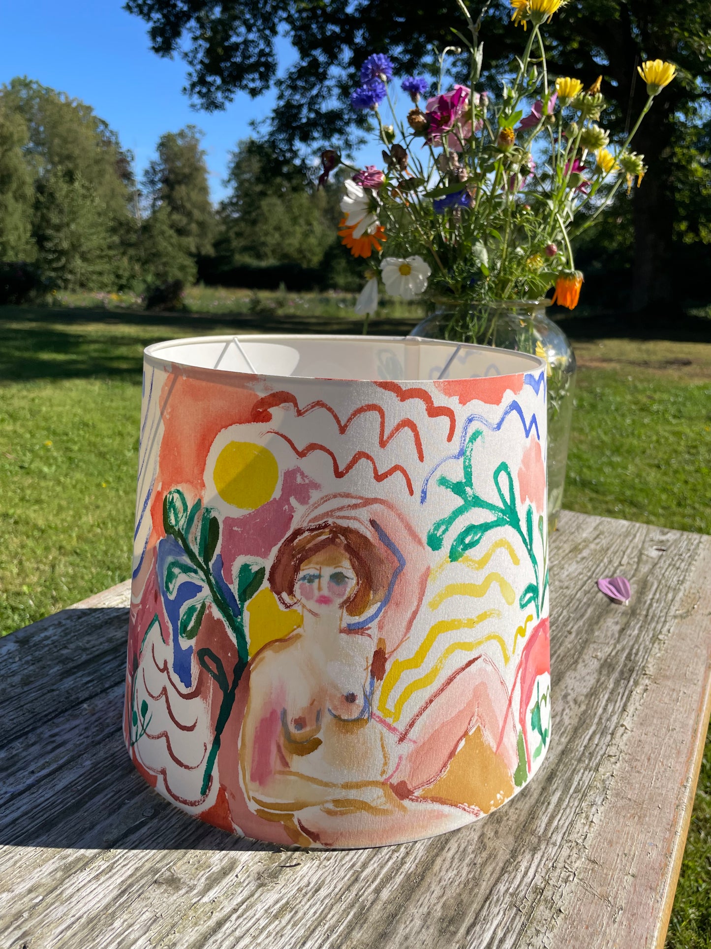 A la Bell lamp shade