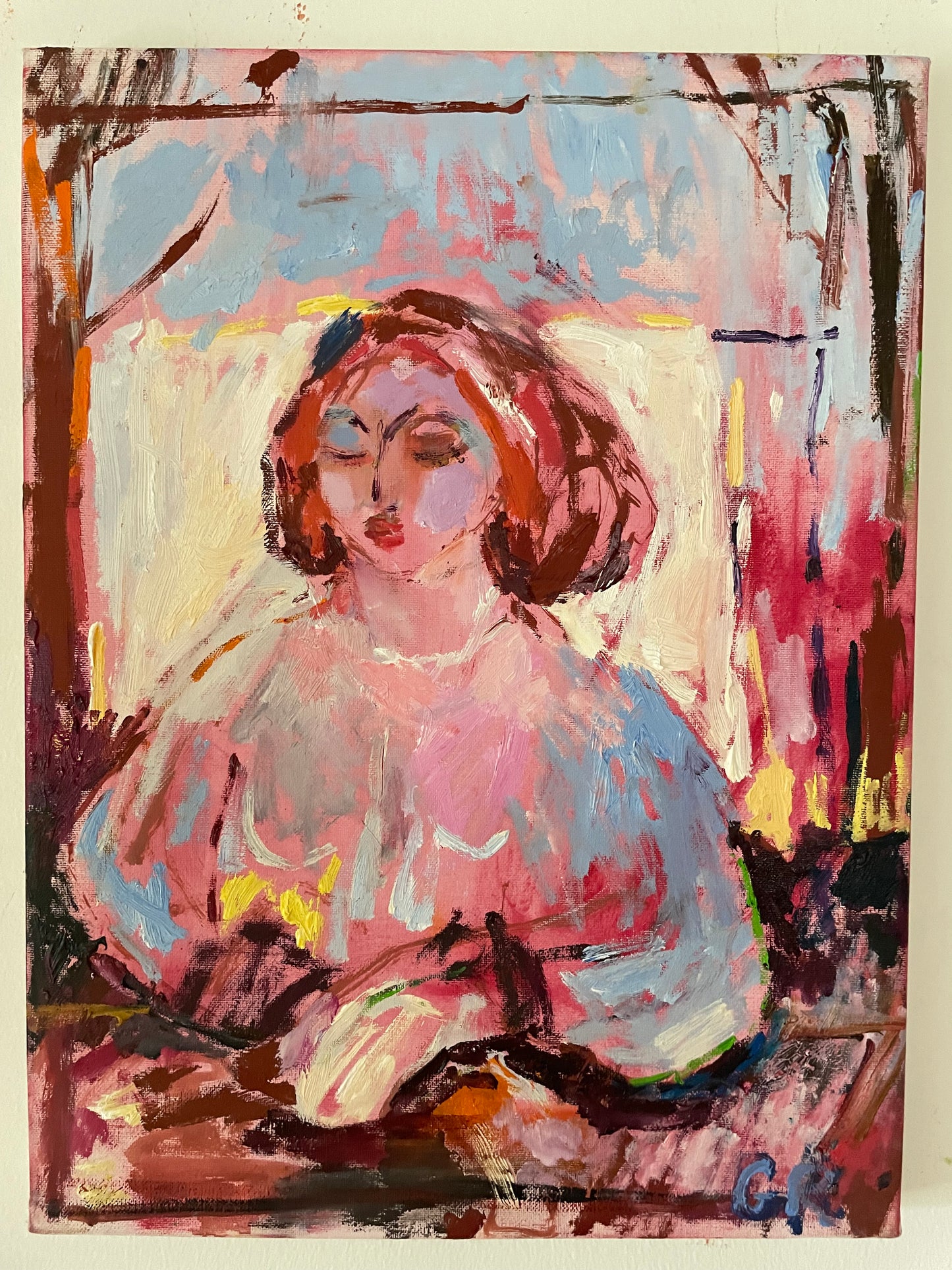 Portrait of a Lady 30 x 40 cm