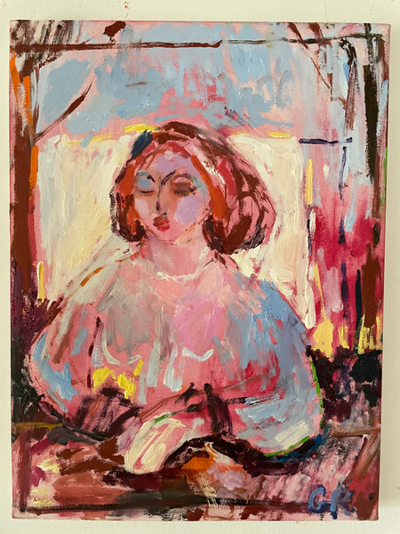 Portrait of a Lady 30 x 40 cm
