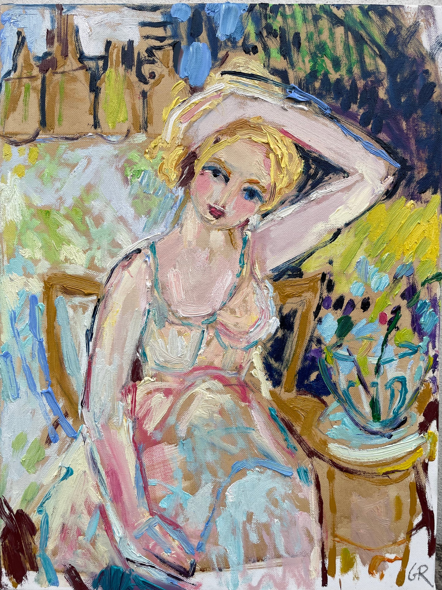 BALLET DANCER STRETCHING