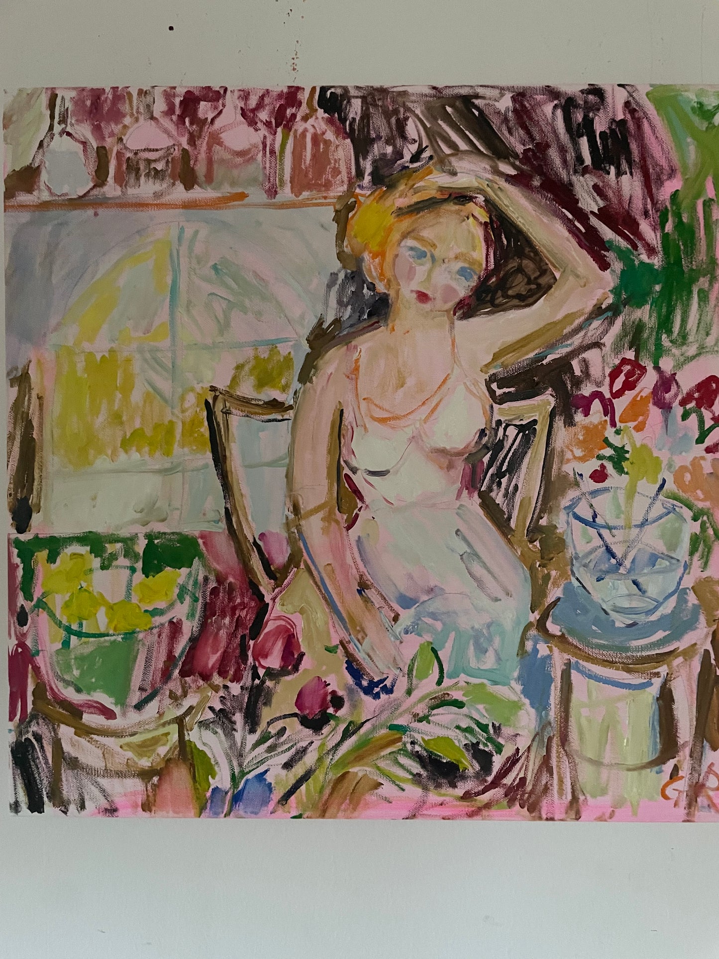 A Muse and Lover 50 x 50 cm