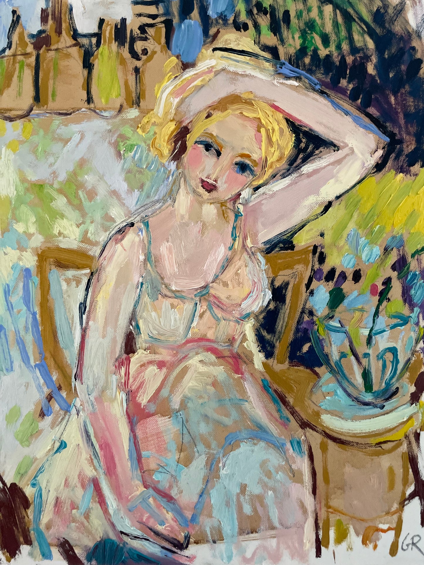 BALLET DANCER STRETCHING