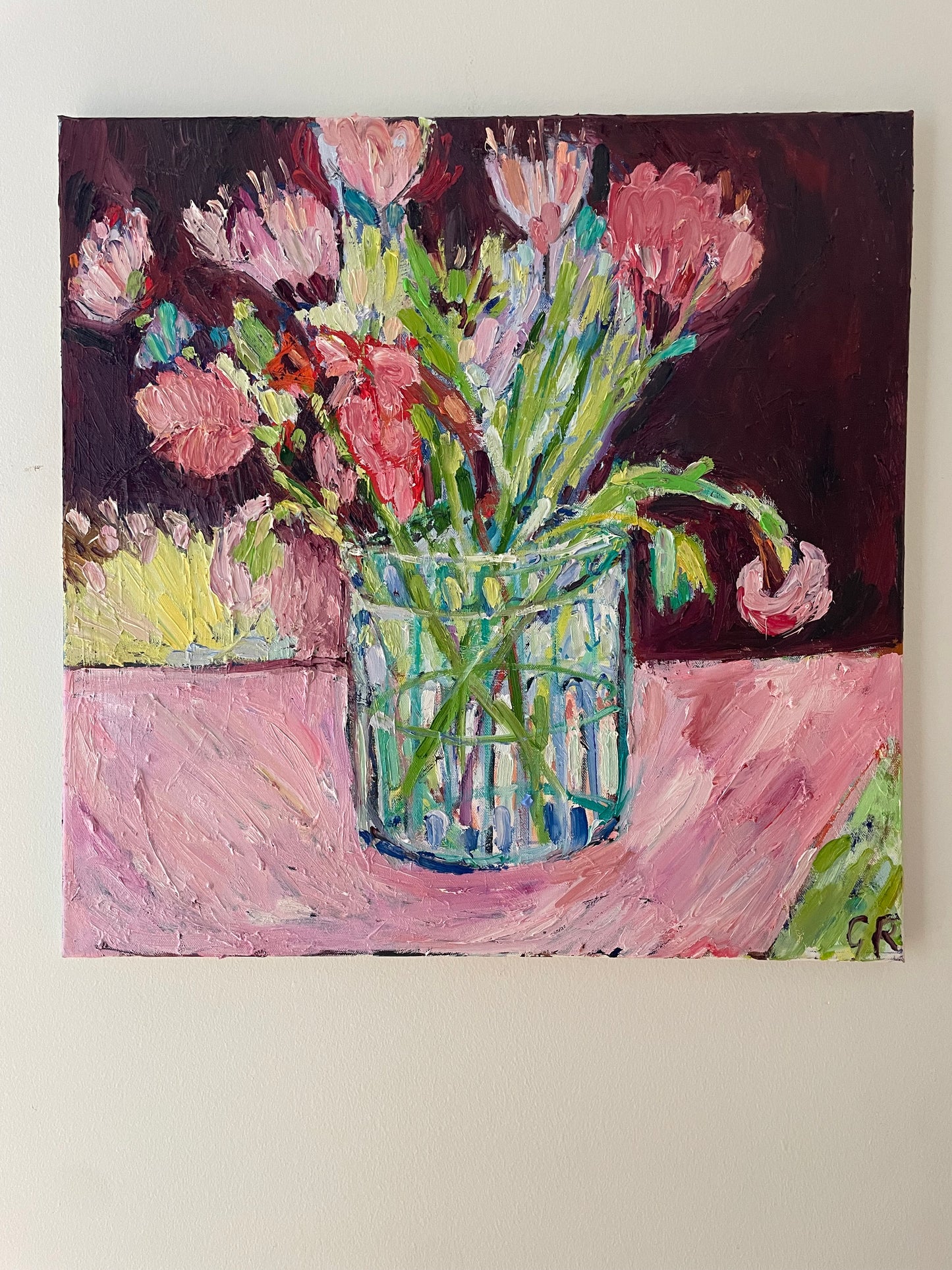 A FALLING FLOWER