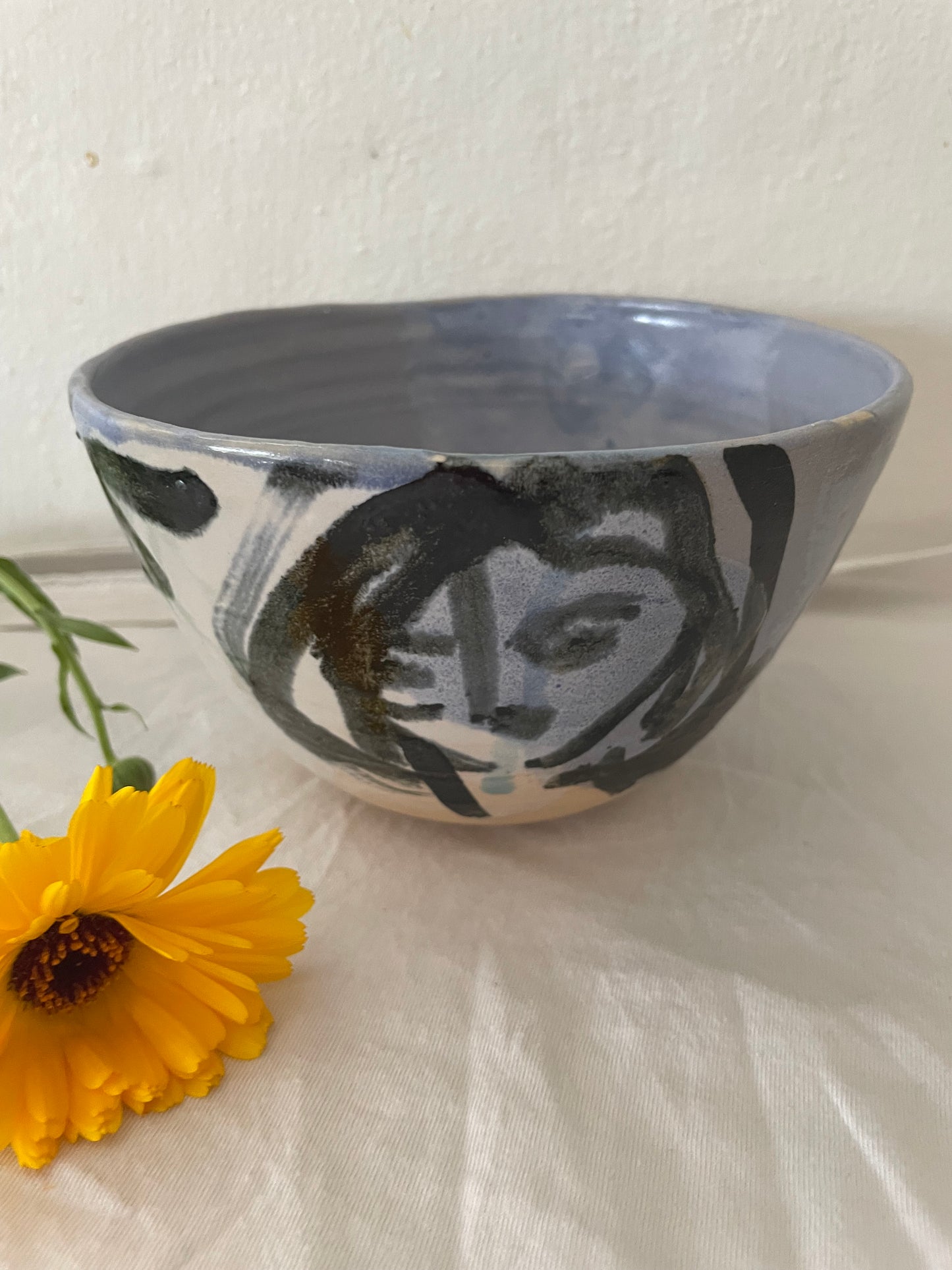 Blue Face Bowl