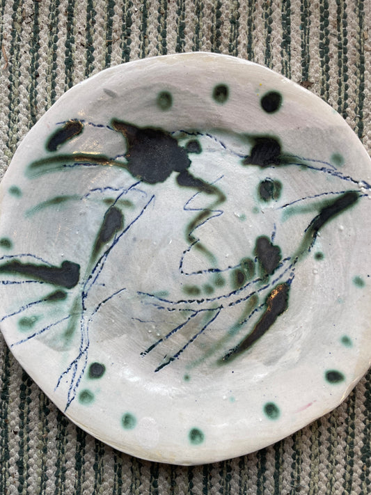 FISH DISH WHITE