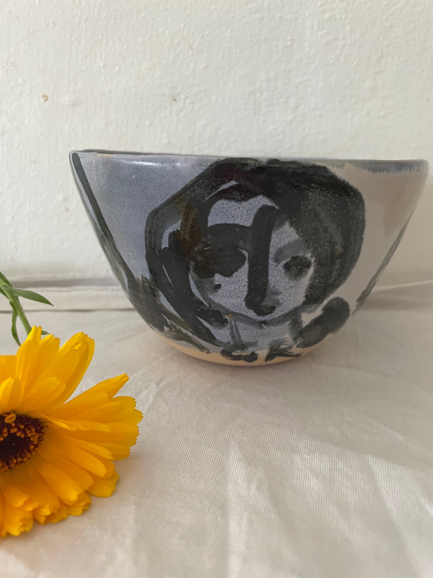 Blue Face Bowl