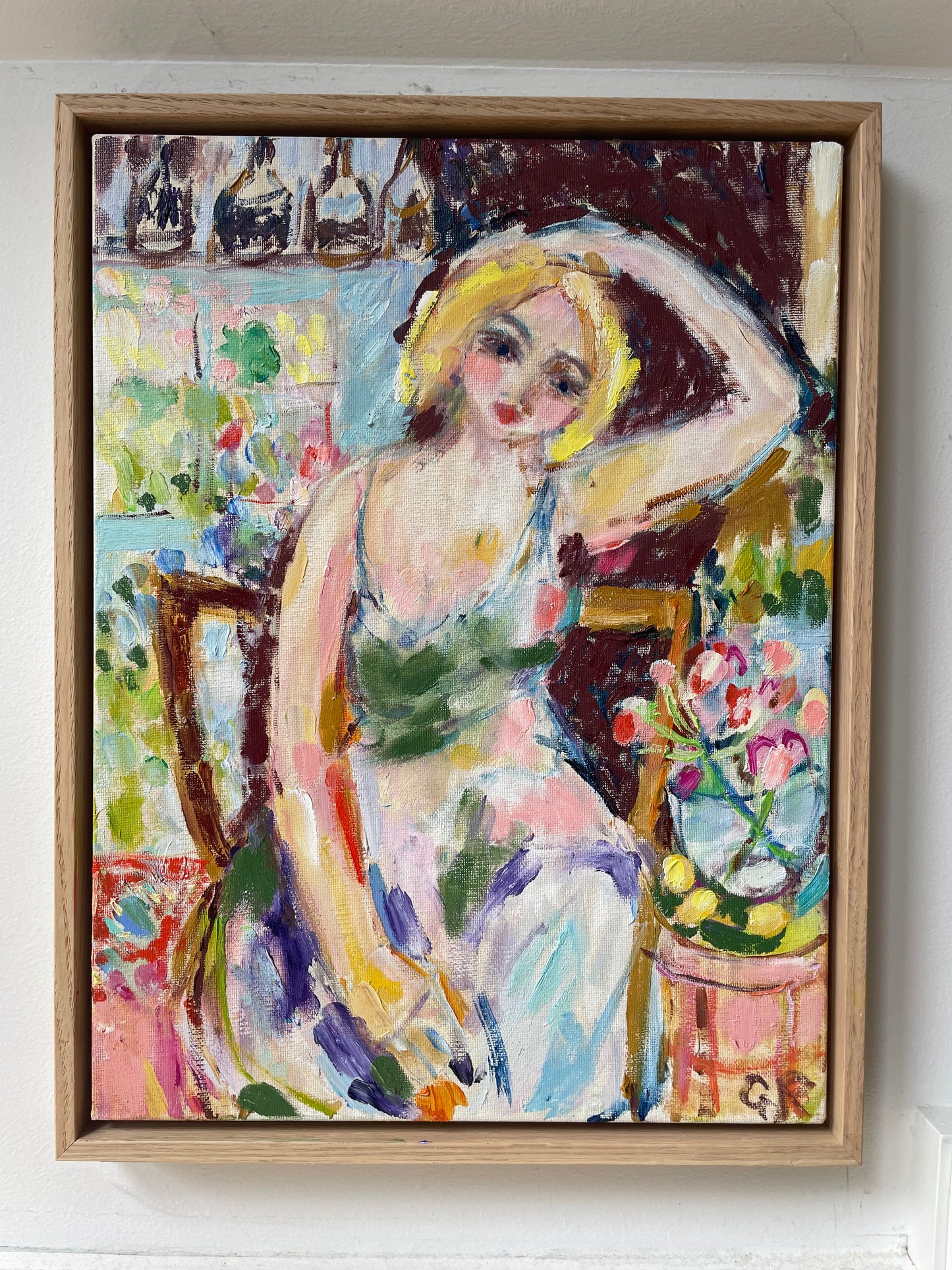 My wildest friend 30 cm x 40 cm