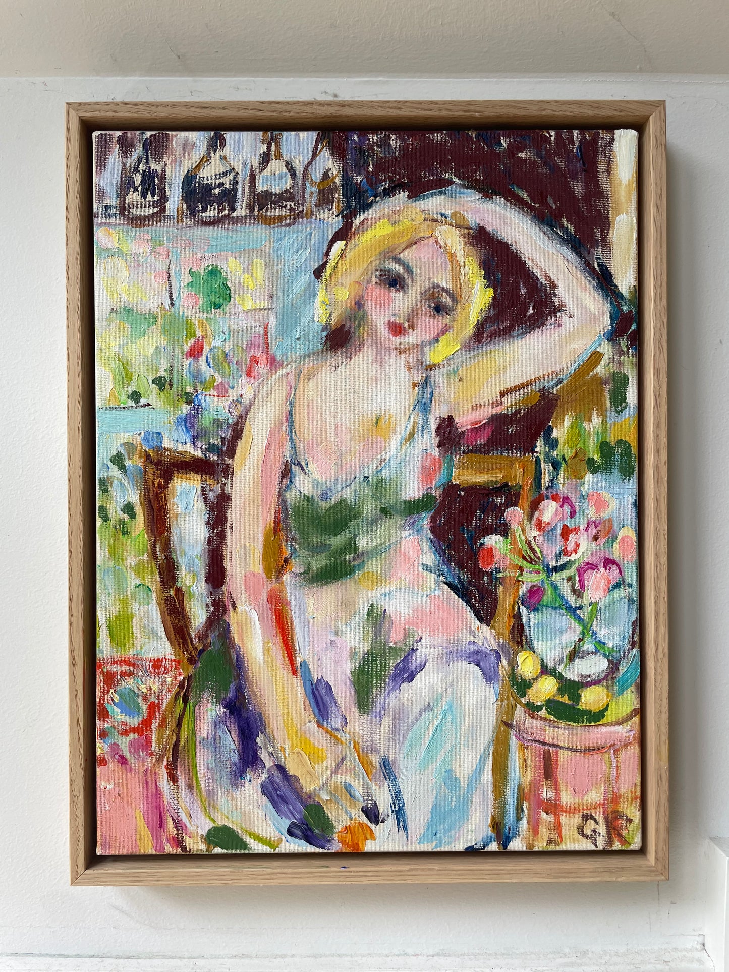 My wildest friend 30 cm x 40 cm