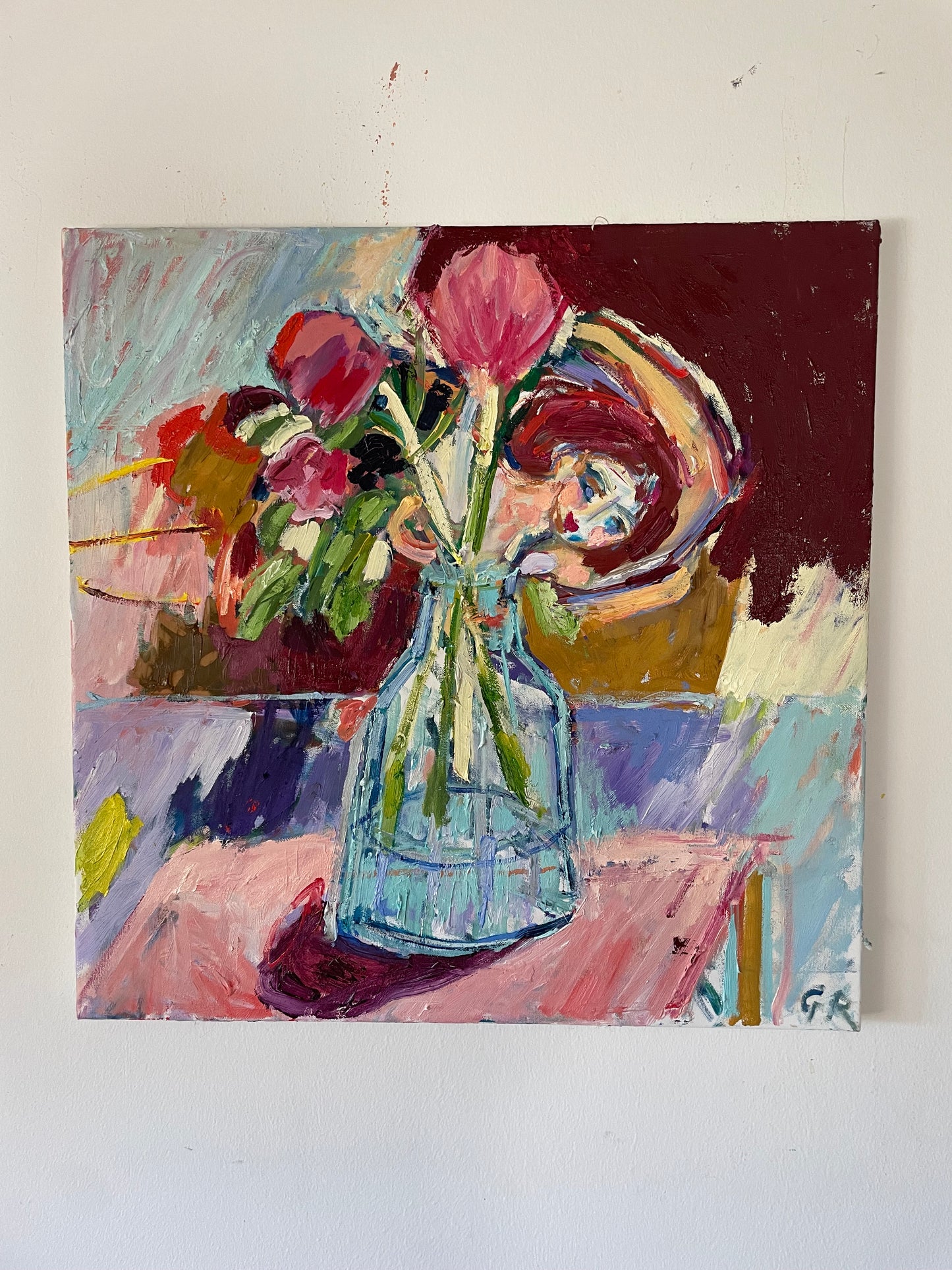 A Tulip 50 x 50 cm