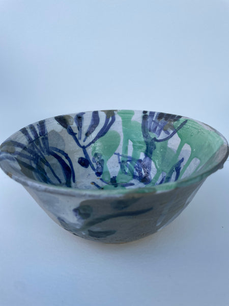 LARGE BLUE BELL BOWL
