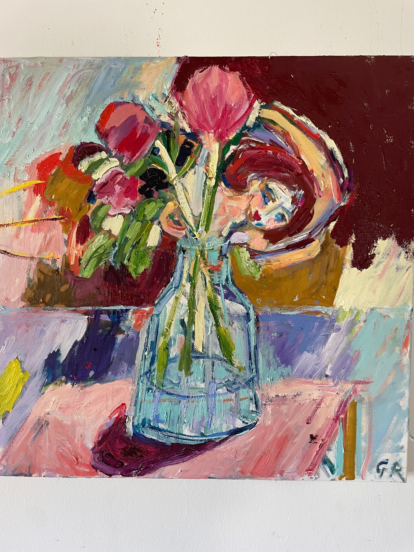 A Tulip 50 x 50 cm