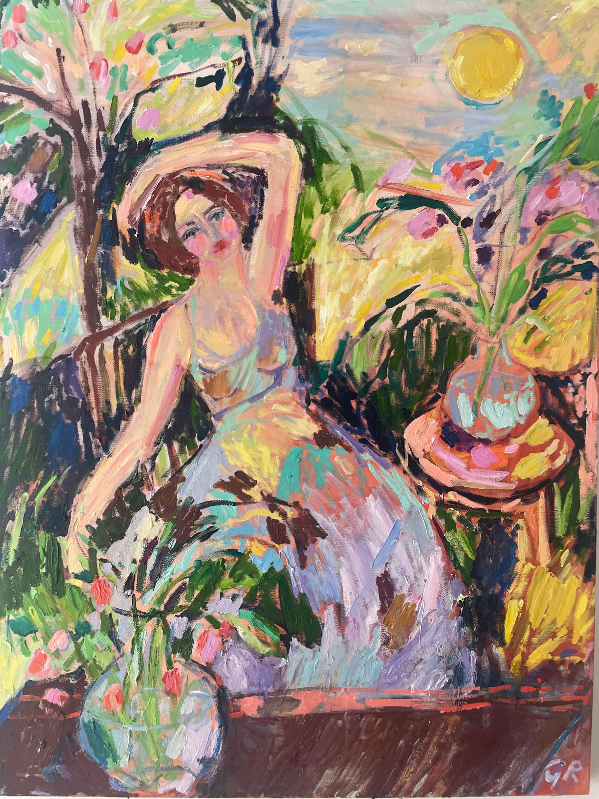 The French Garden 60 x 80 cm