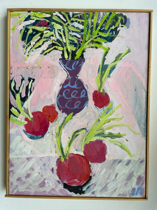 Red Onions 30 x 40 cm